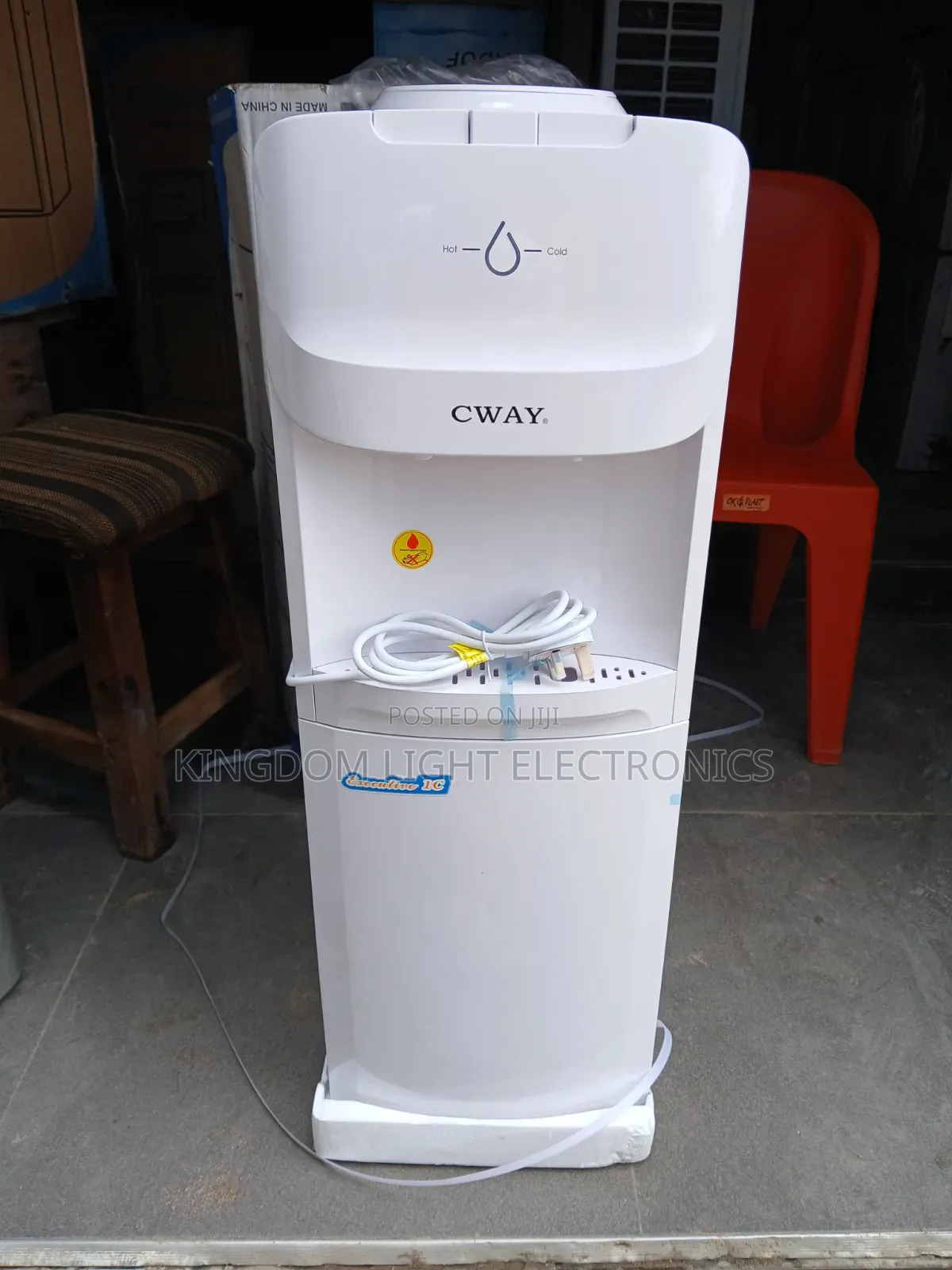 C Way Hot Cold Water Dispenser With Fridge Copper Compressor.