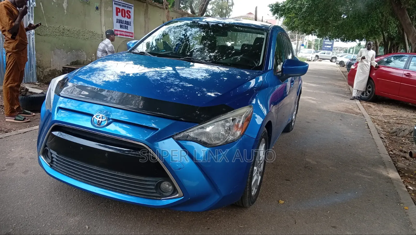 Toyota Yaris 2016 Blue
