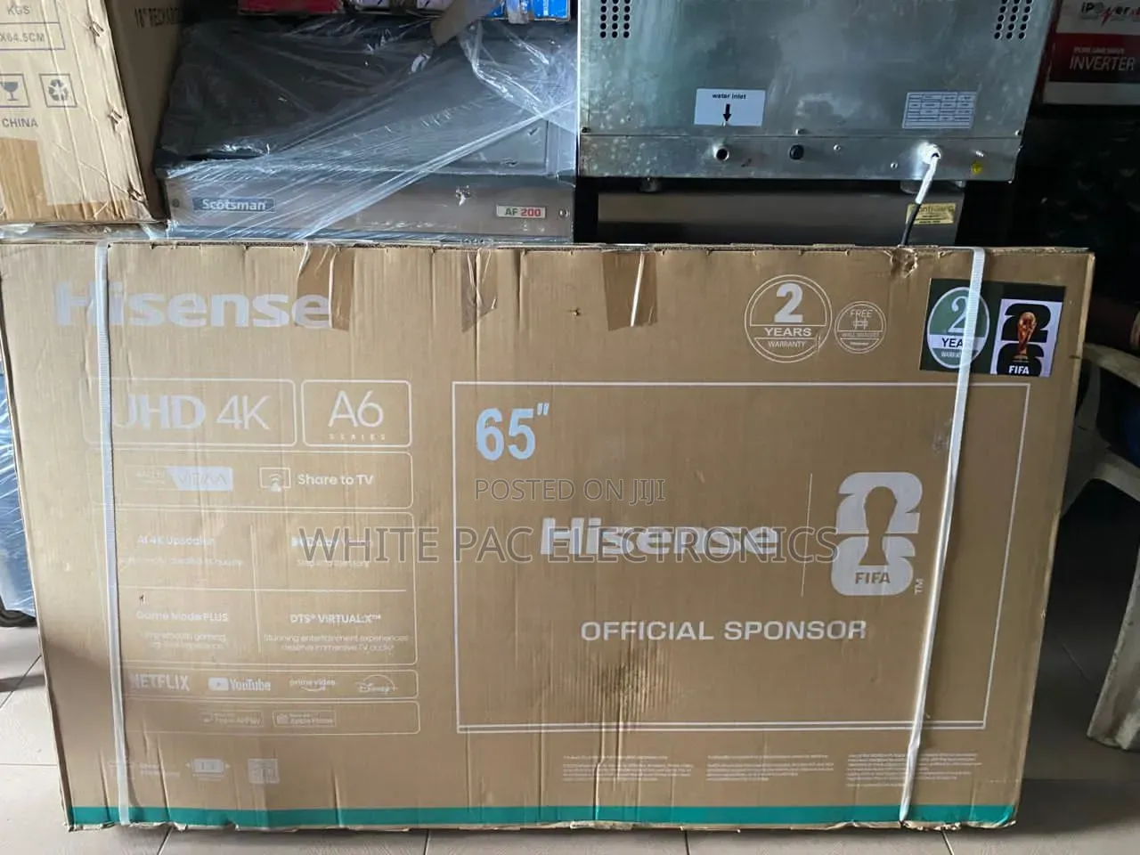 Hisense Uhd 65inches Smart Vidaa Tv
