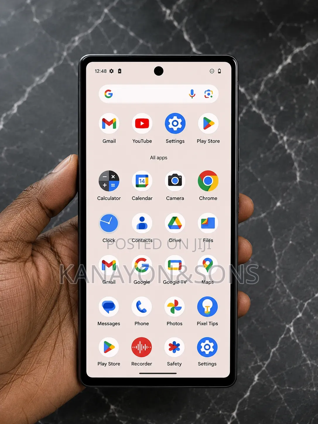 Google Pixel 6a 128 GB Black