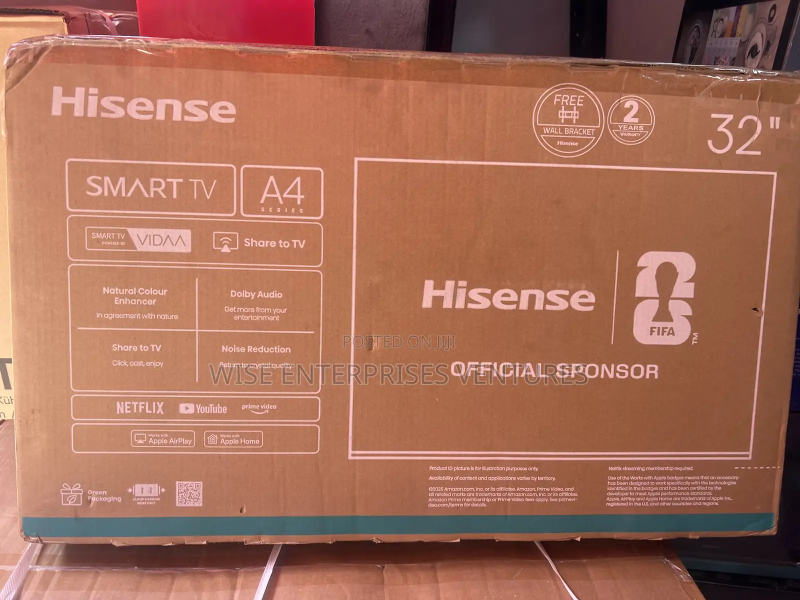 Original Hisense 32 inches Smart Tv