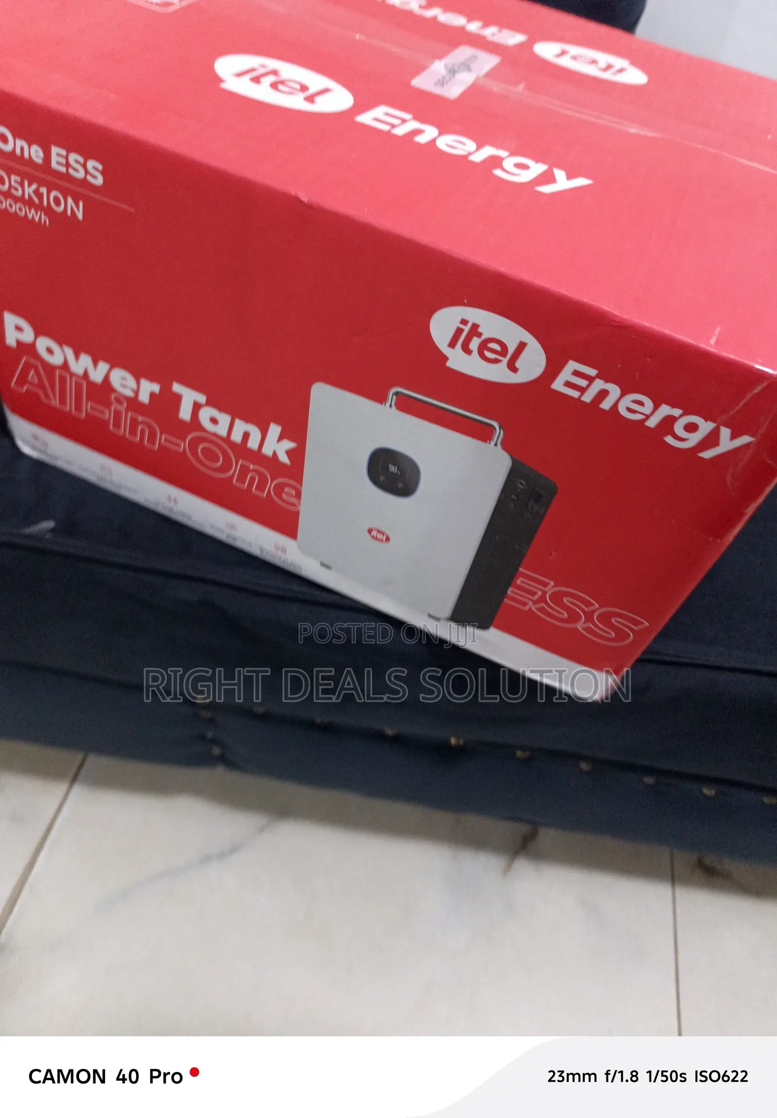 Itel Rechargeable Portable Power Tank Ess