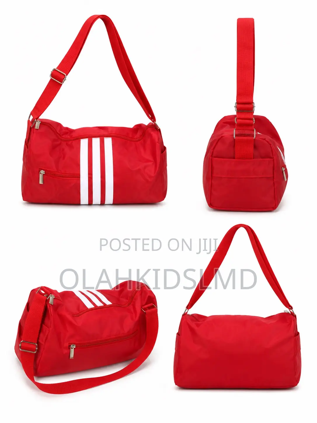 Sports Duffel Travel Gym Bag With Adjustable Shoulder Strap