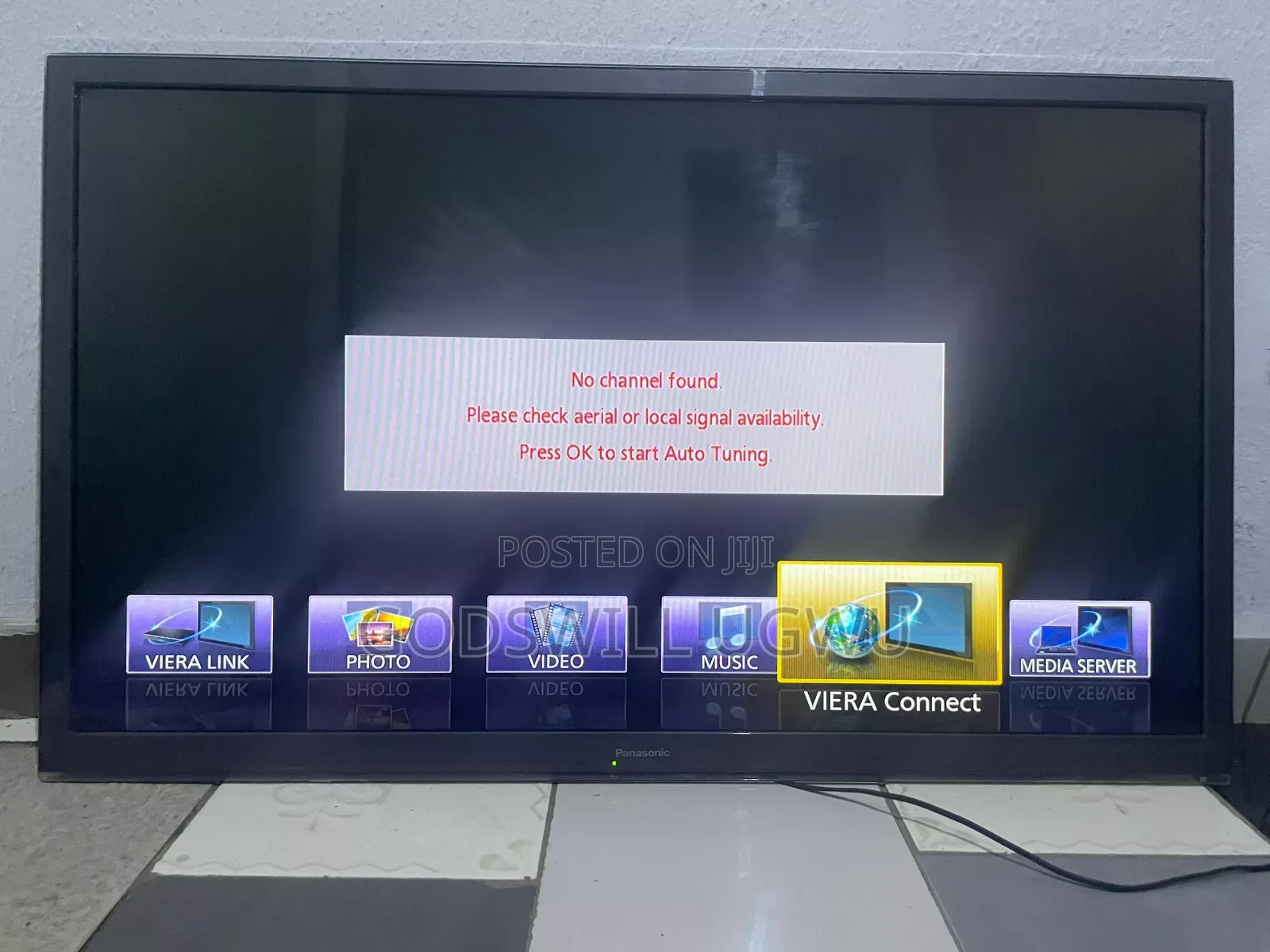 Foreign Used Panasonic Th-L47e5w 47-Inch Viera Full Hd Led Smart Tv