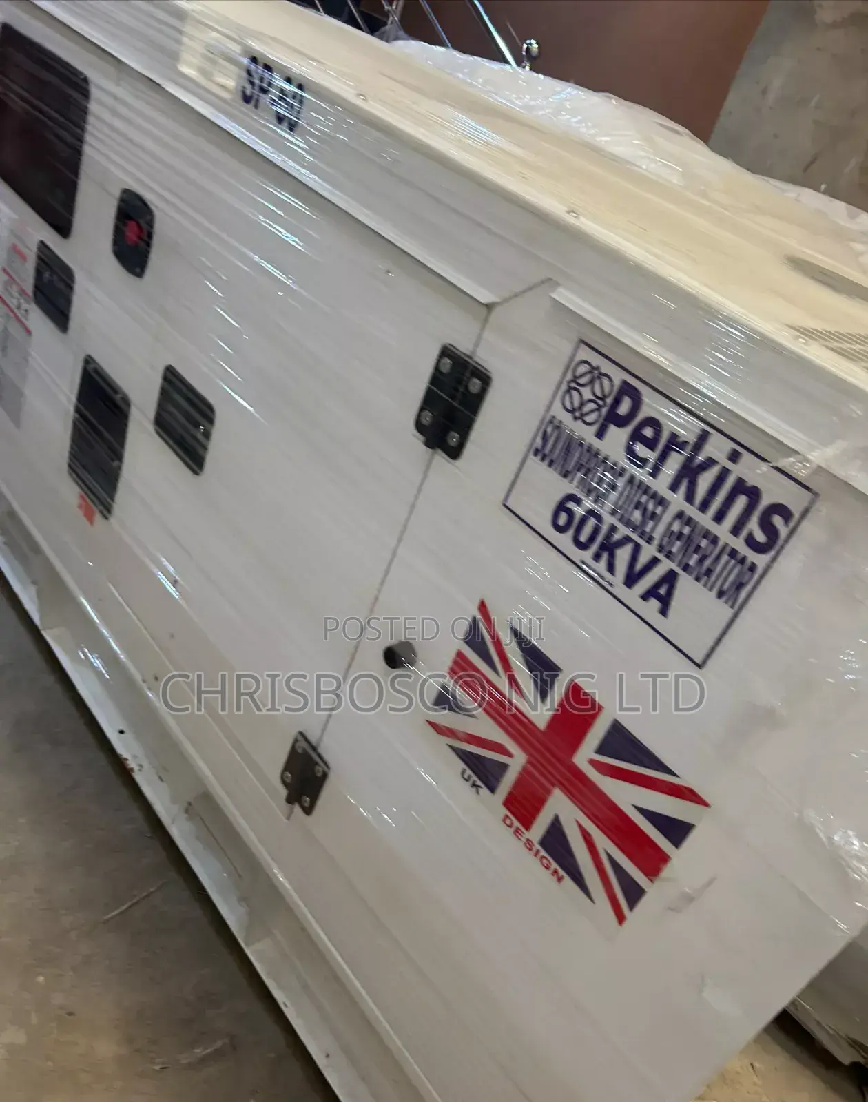 60kva Perkins Soundproof Diesel Generator