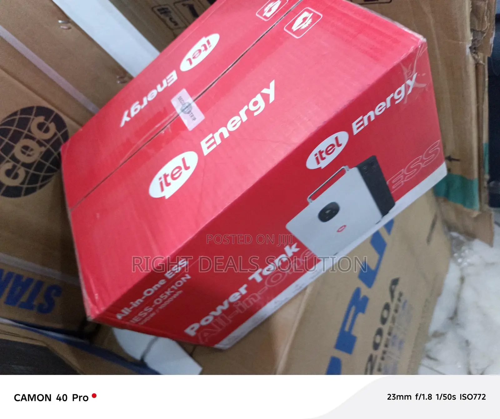 Brand New Itel Ess 5kwh Portable Energy Storage Unit