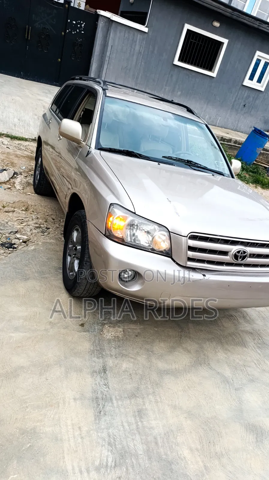 Toyota Highlander 4x4 2007 Brown