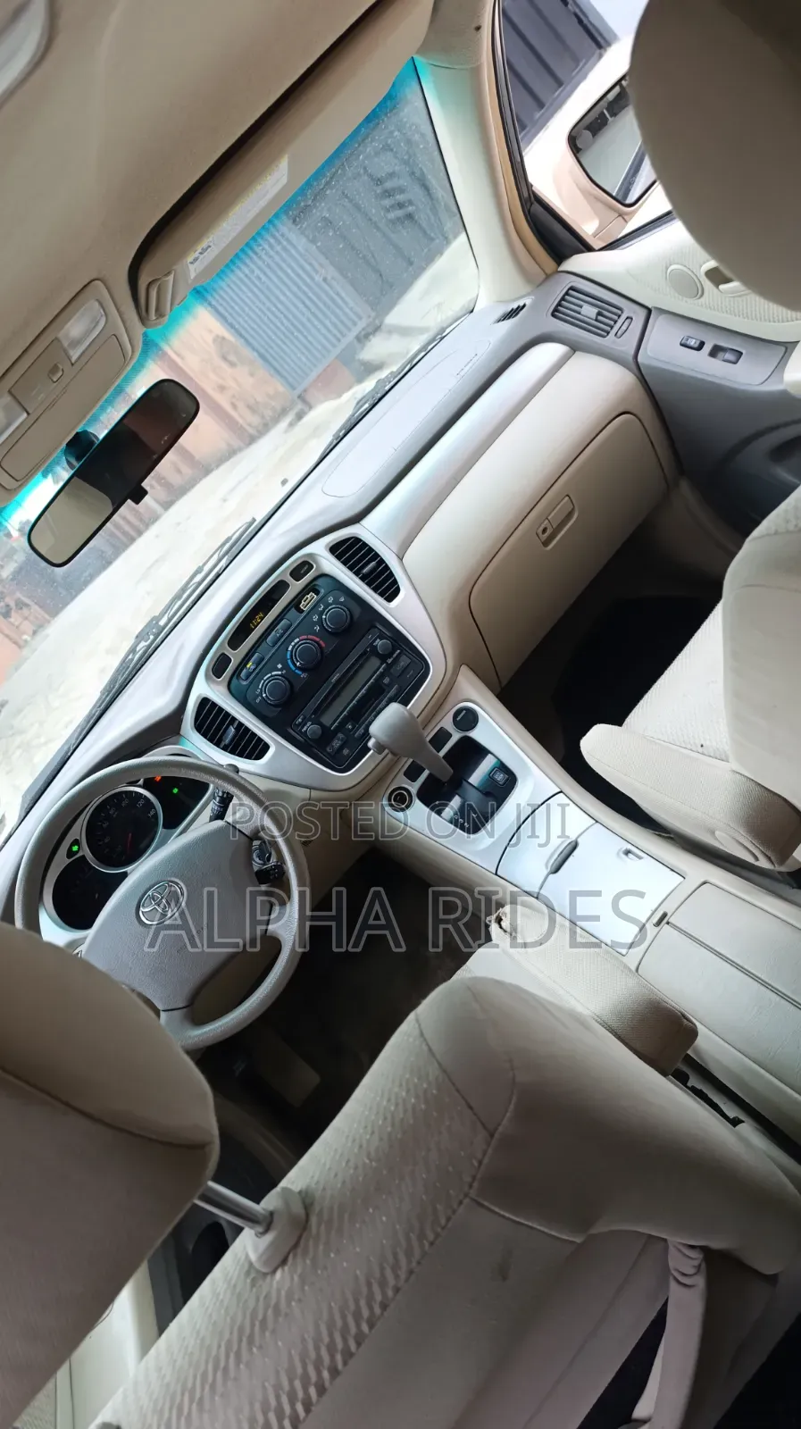Toyota Highlander 4x4 2007 Brown