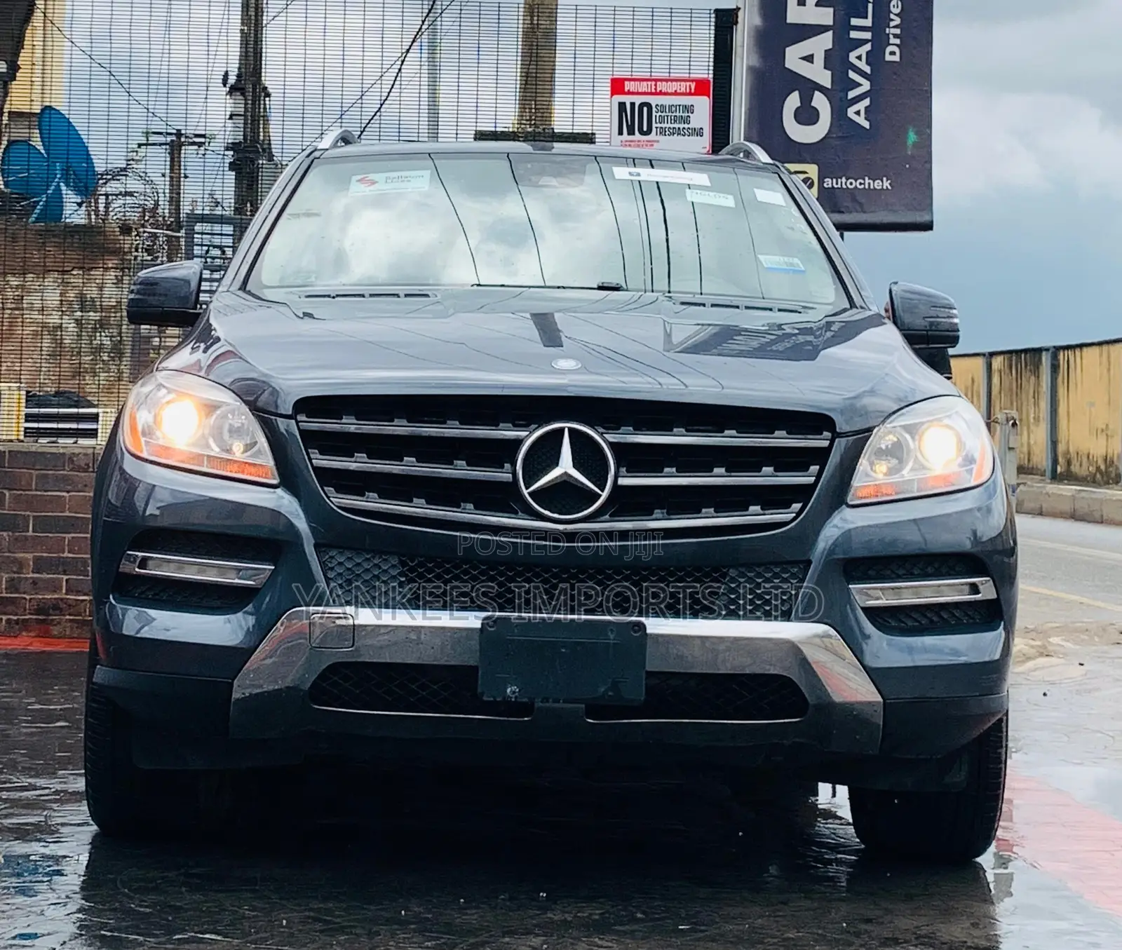 Mercedes-Benz M Class ML 350 4Matic 2012 Gray