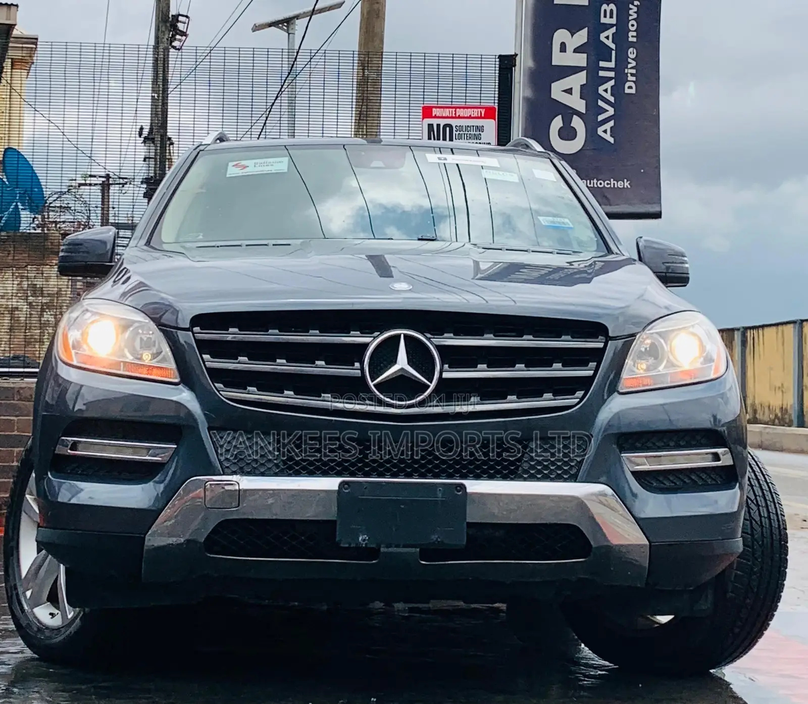 Mercedes-Benz M Class ML 350 4Matic 2012 Gray