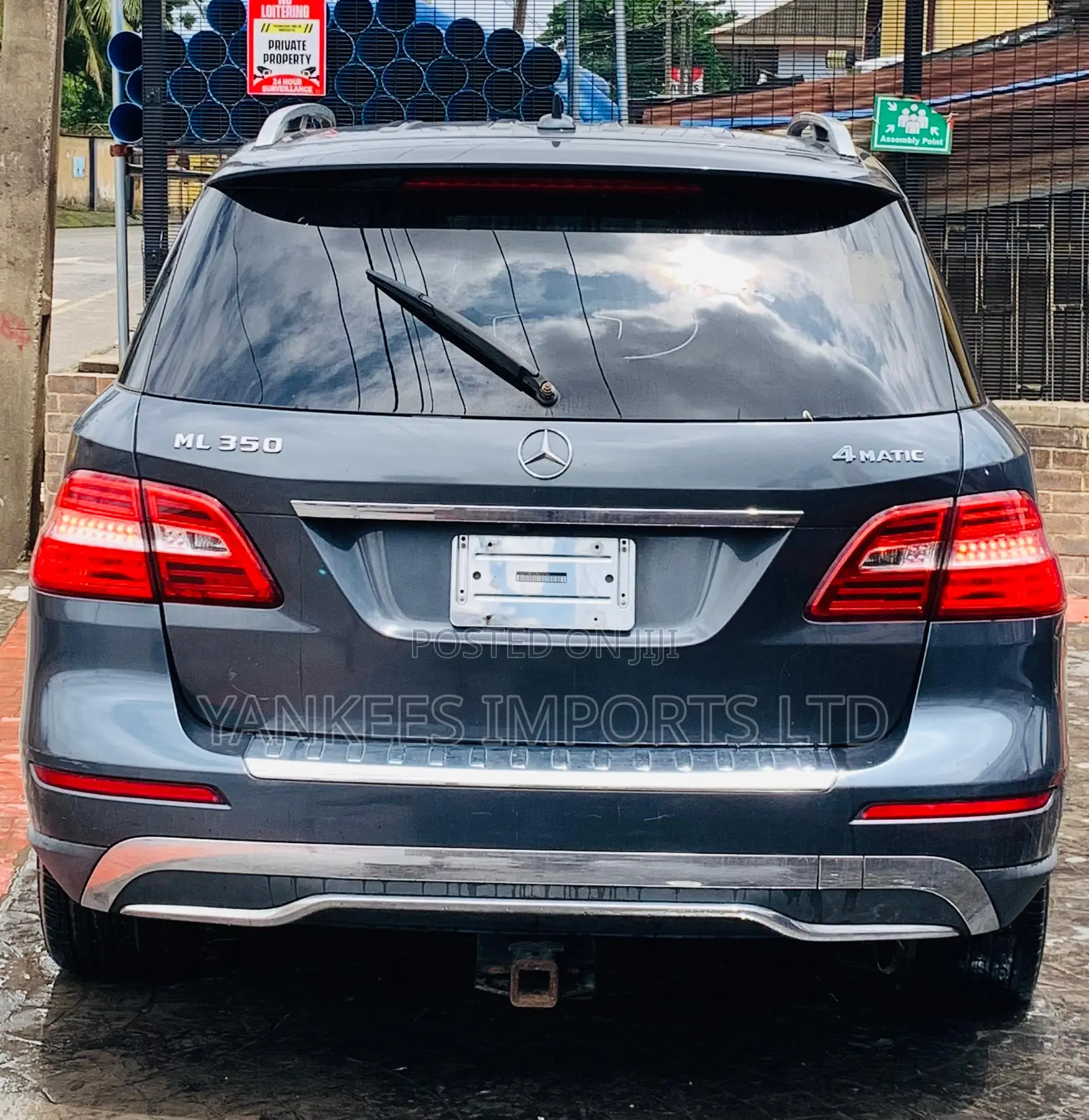 Mercedes-Benz M Class ML 350 4Matic 2012 Gray