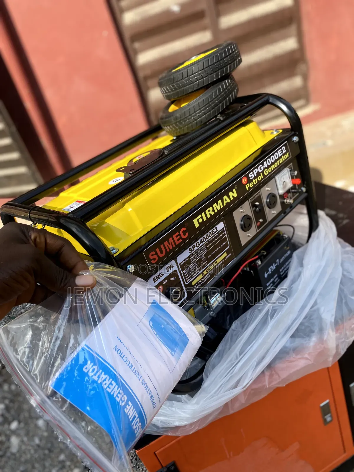 Firman Constant 4.5kva Petrol Generator Spg4000e2 Key Start