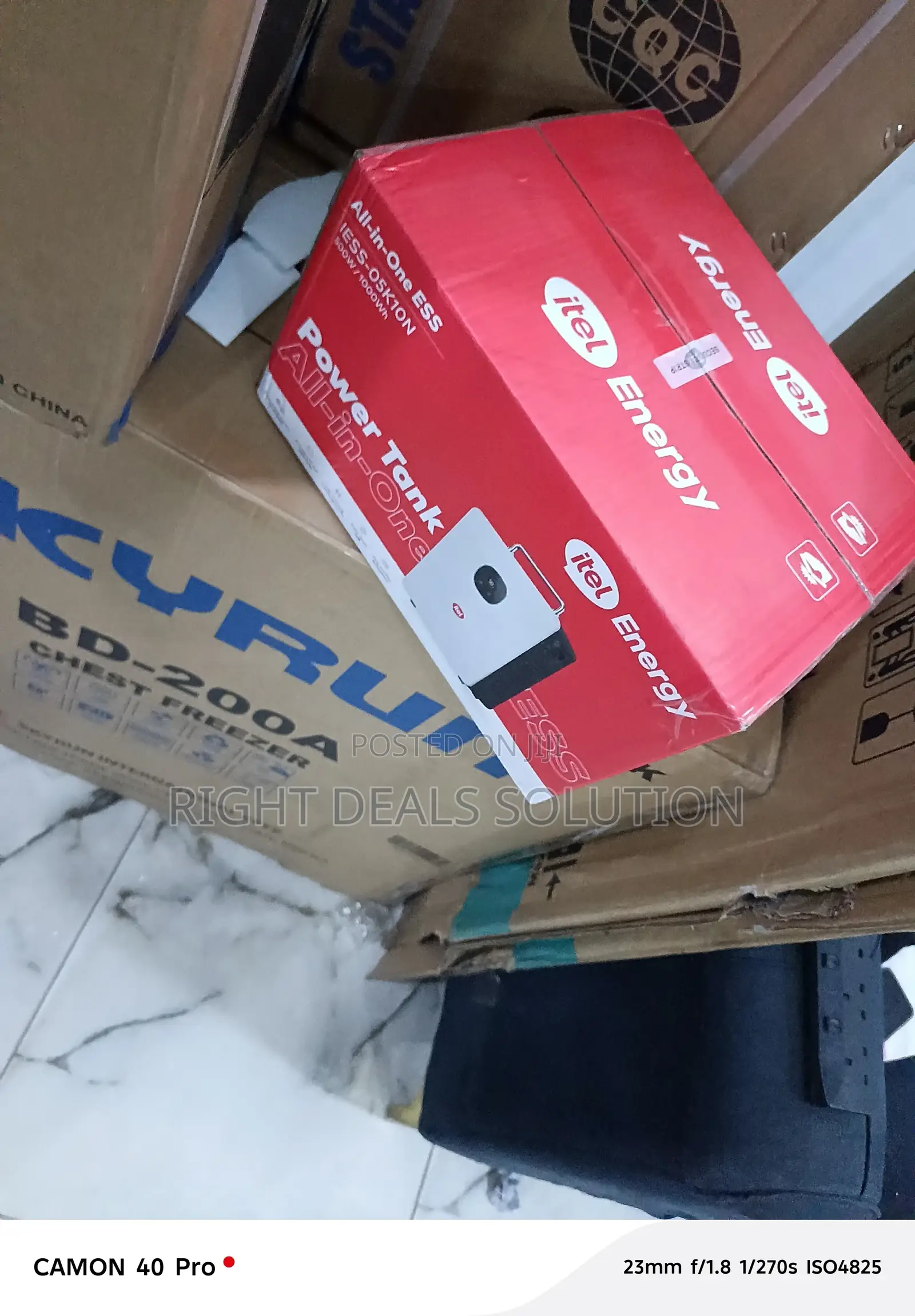 Brand New Itel All-in-One Powerful Backup Unit System