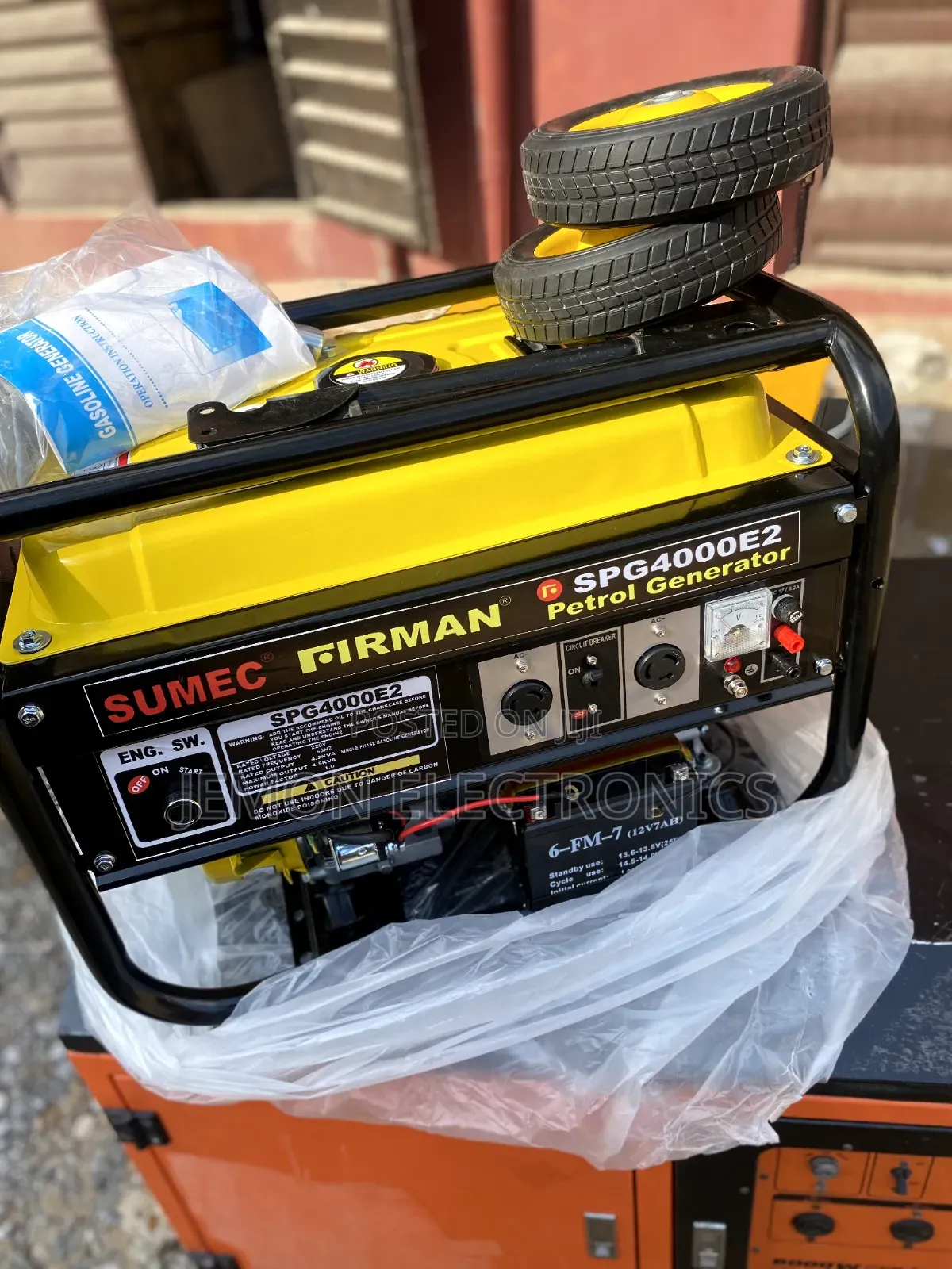 Firman Spg4000e2 4.5kva Constant Petrol Generator 100% Copper