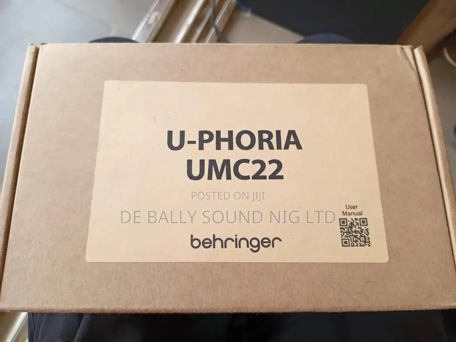 Behringer U-phoria Umc22 Usb Audio Interfac