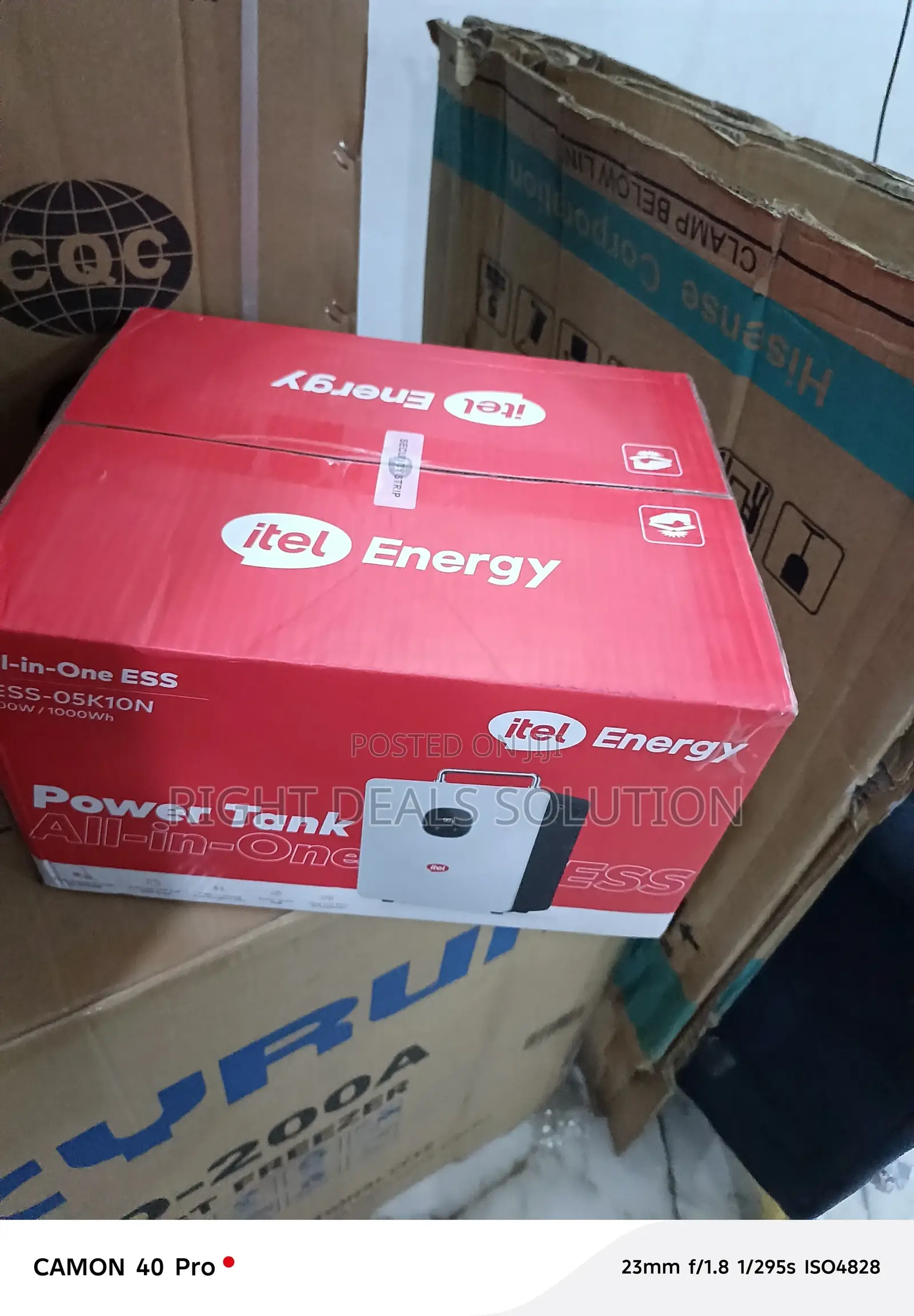 All Brand New Itel Power Tank Lithium Storage Unit Sysytem