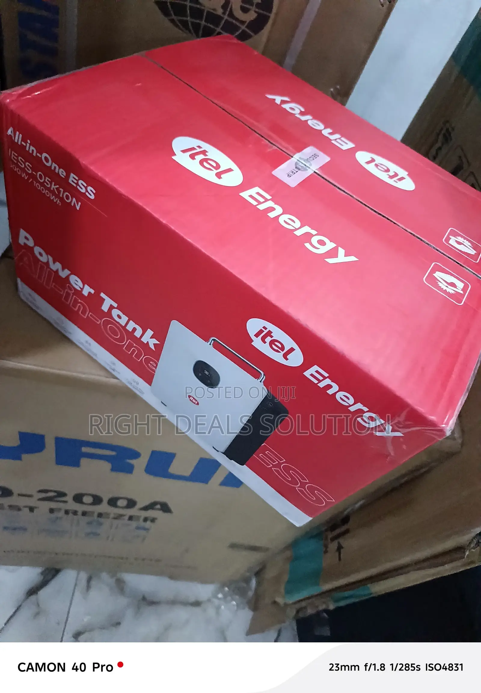 All Brand New Itel Power Tank Lithium Storage Unit Sysytem