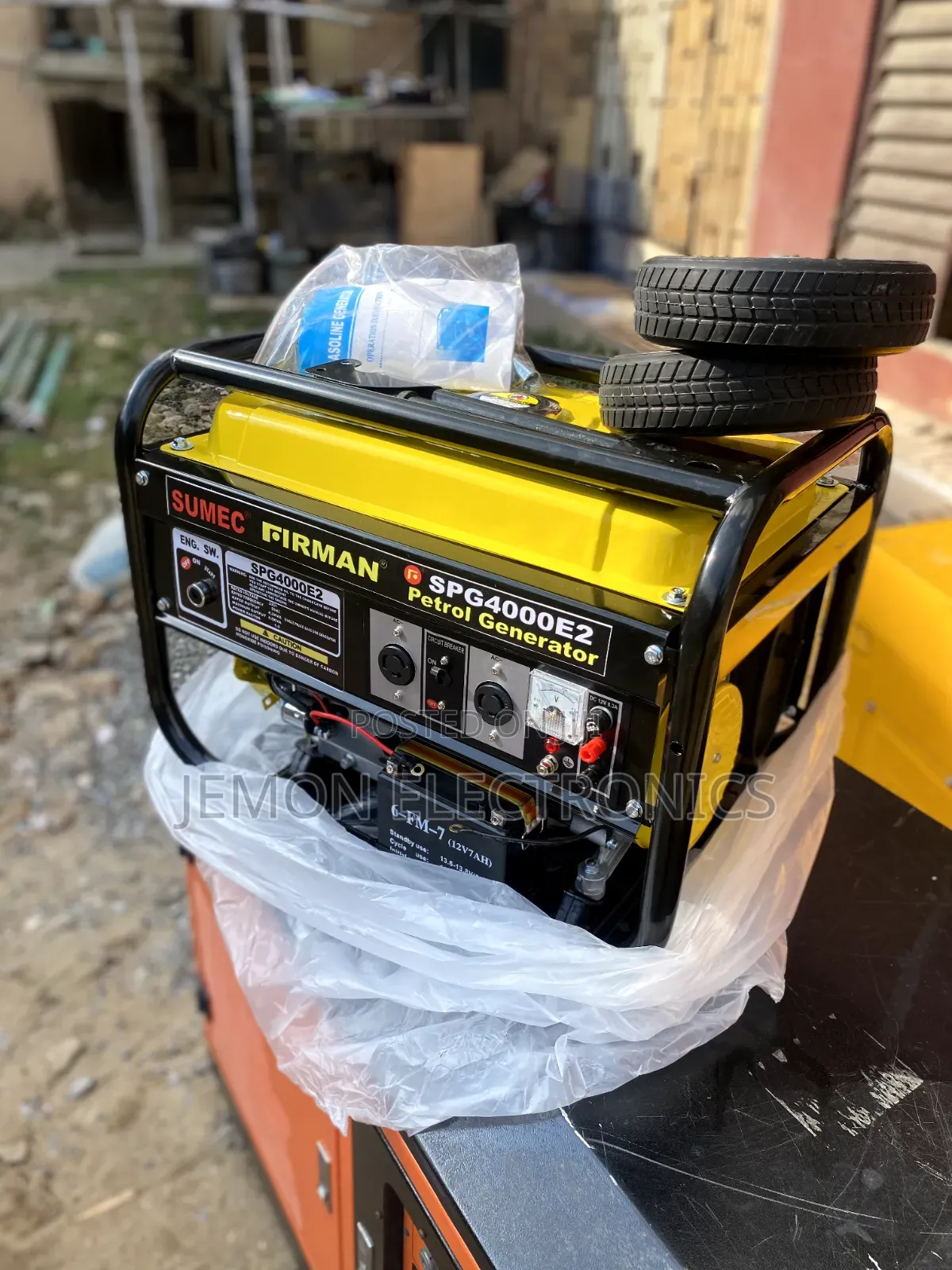 Original Firman 4.5kva Key Start Petrol Generator Spg4000e2