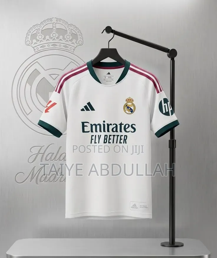 Real Madrid 2026/2026 Jersey