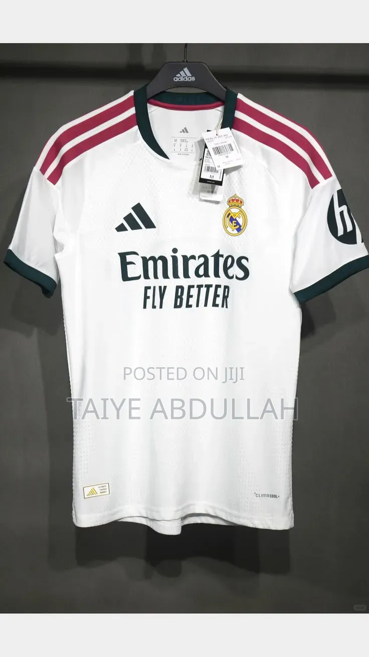 Real Madrid 2026/2026 Jersey