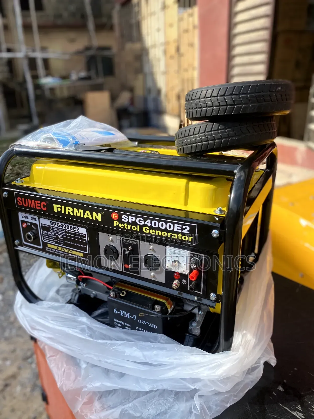 Firman Spg4000e2 Petrol Generator 4.5kva Heavy Duty