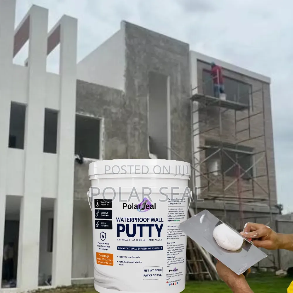 Waterproof and Anticrack Screeding Putty in Lagos- Polar Seal
