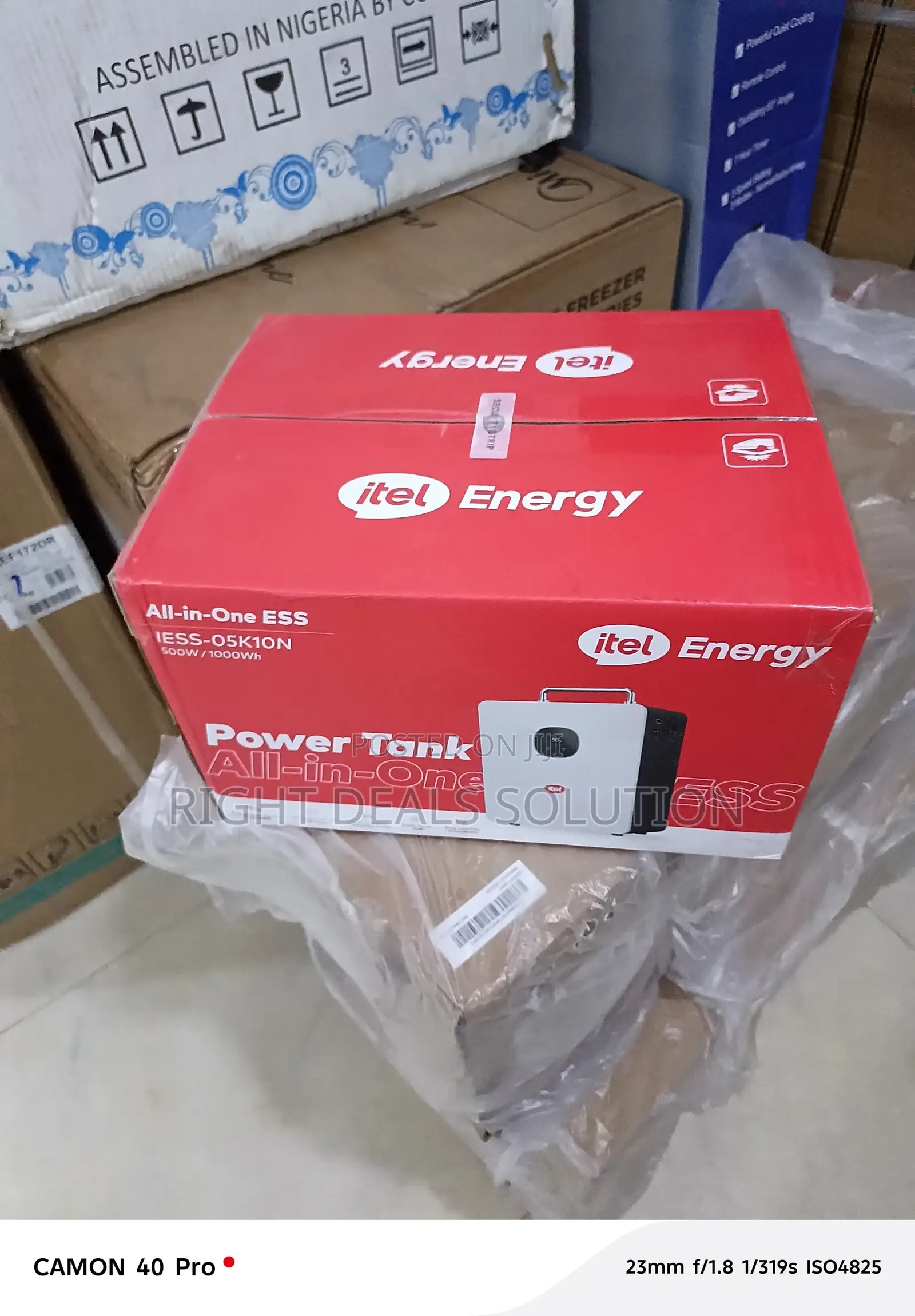 Brand New Itel Power Tank With Built-in Inverter Charging Unit