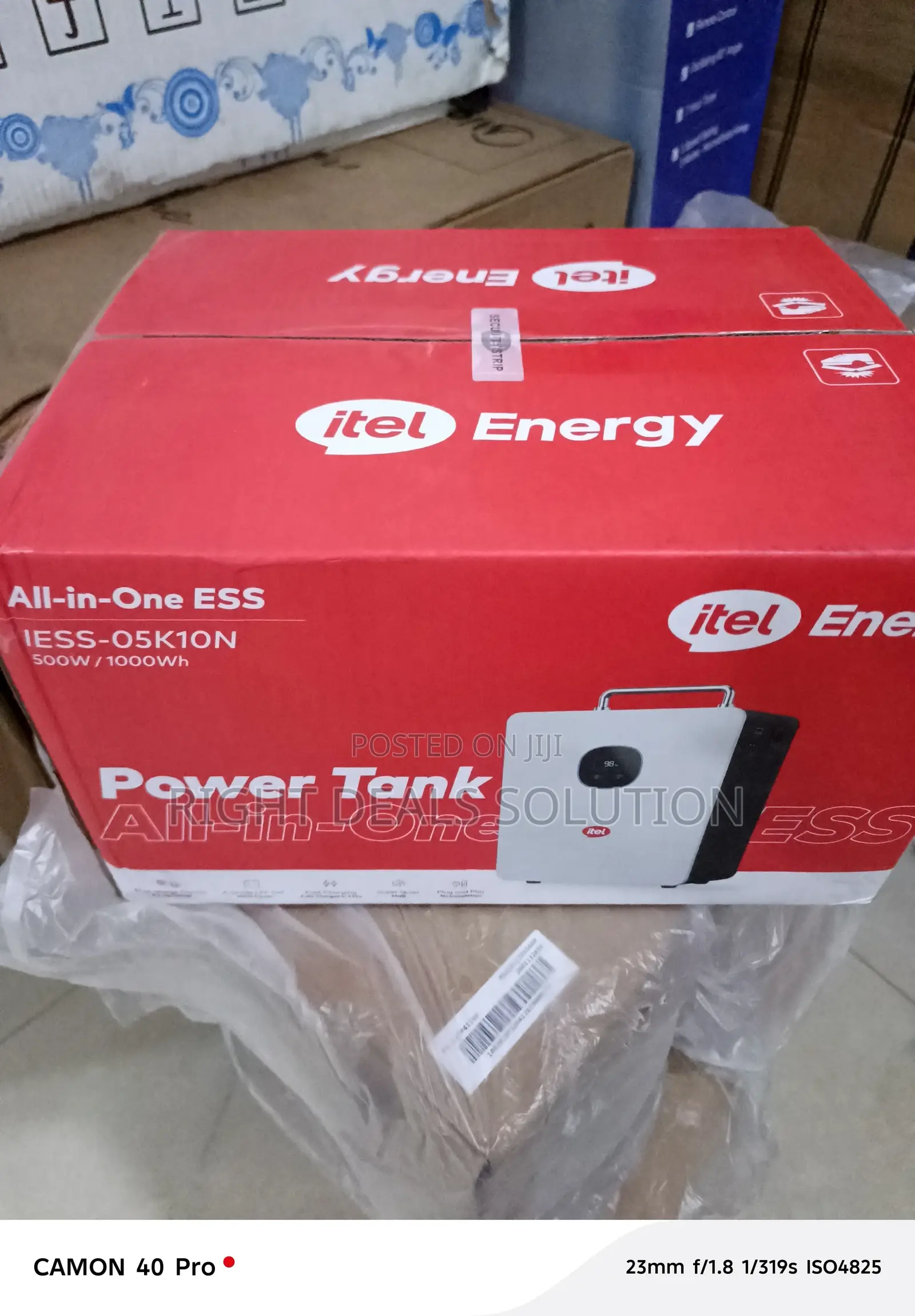 The All New Itel Home Back Up Solar Storage Unit