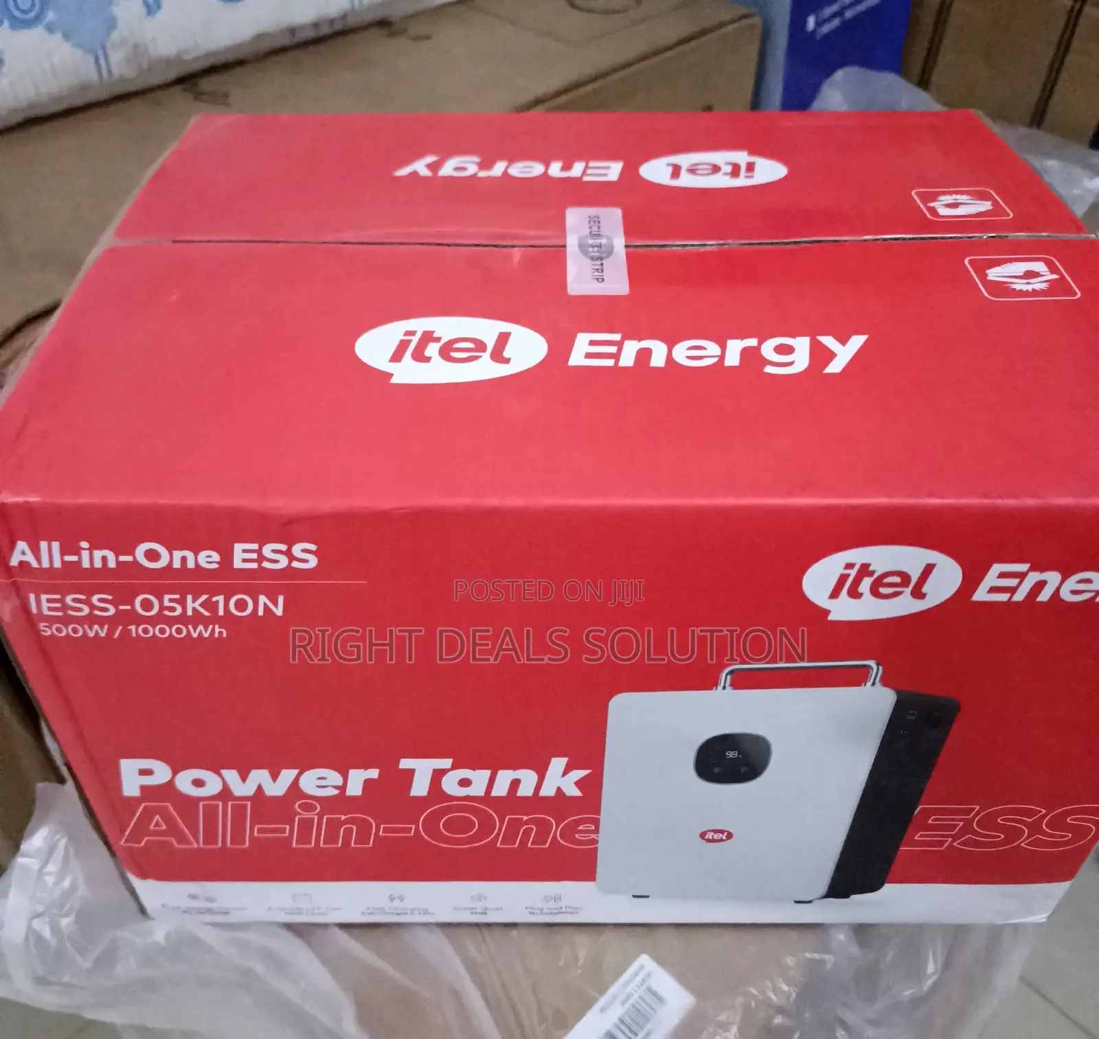 The All New Itel Home Back Up Solar Storage Unit