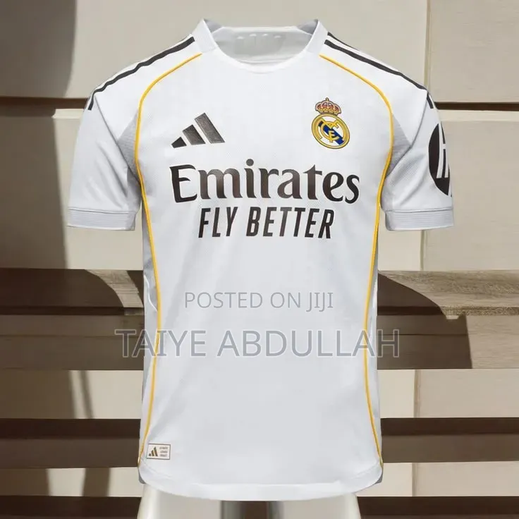 Real Madrid 2025/2026 Jersey