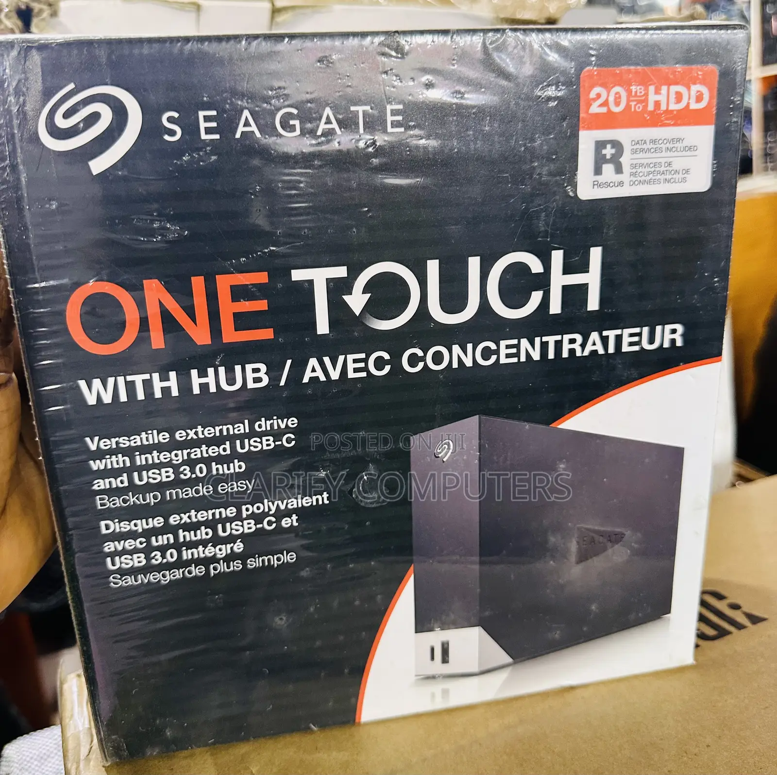 Seagate One Touch With Hub 20tb