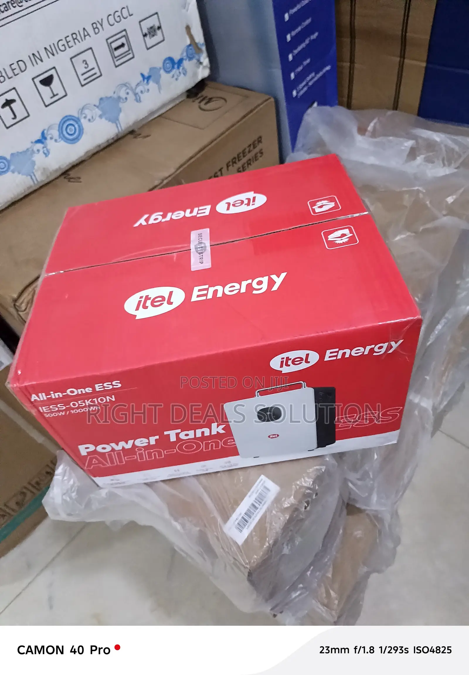 The All New Itel Smart Energy Power Storage Tank