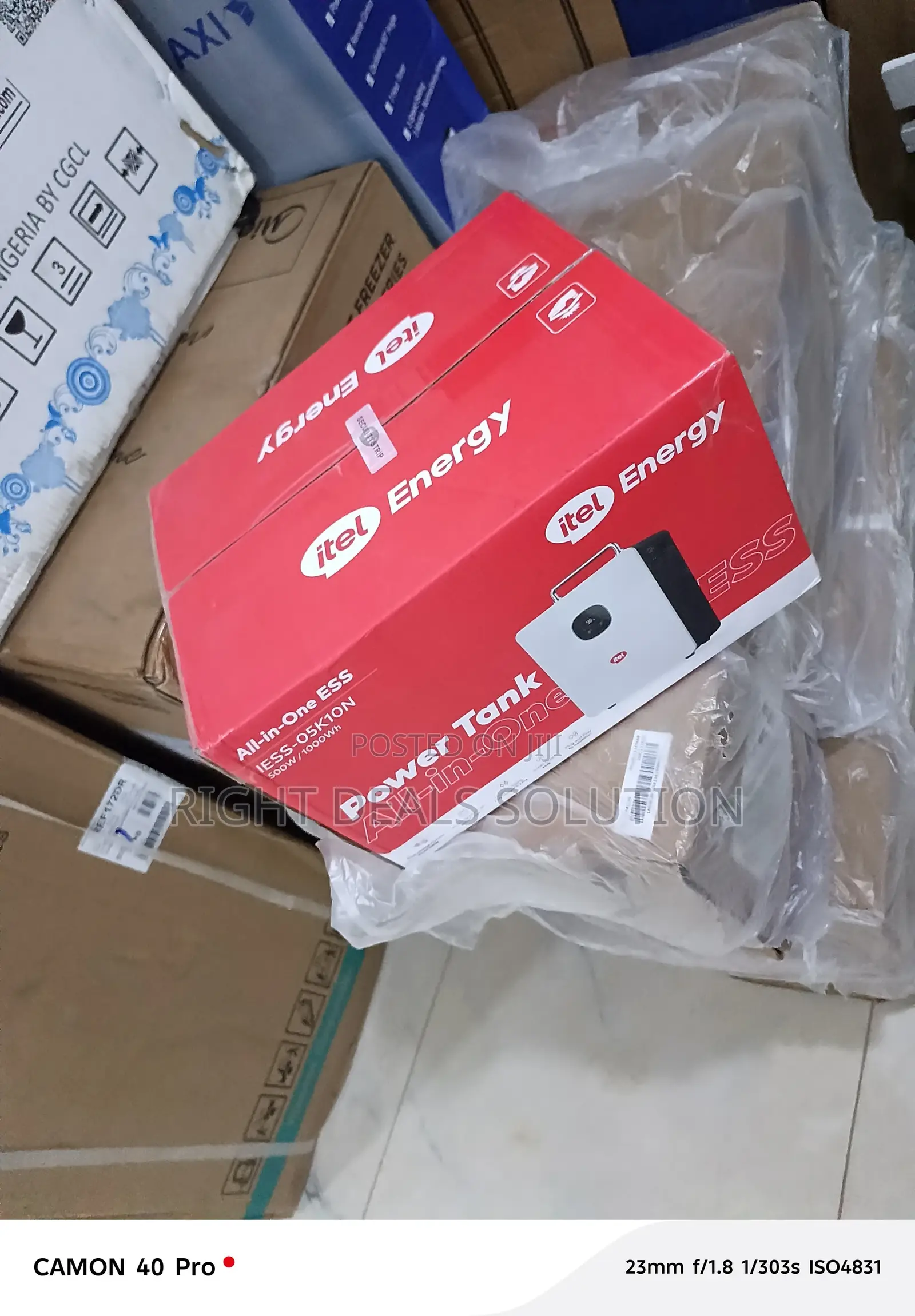 Brand New Itel Ess for Ever-Reliable Backup Power Unit