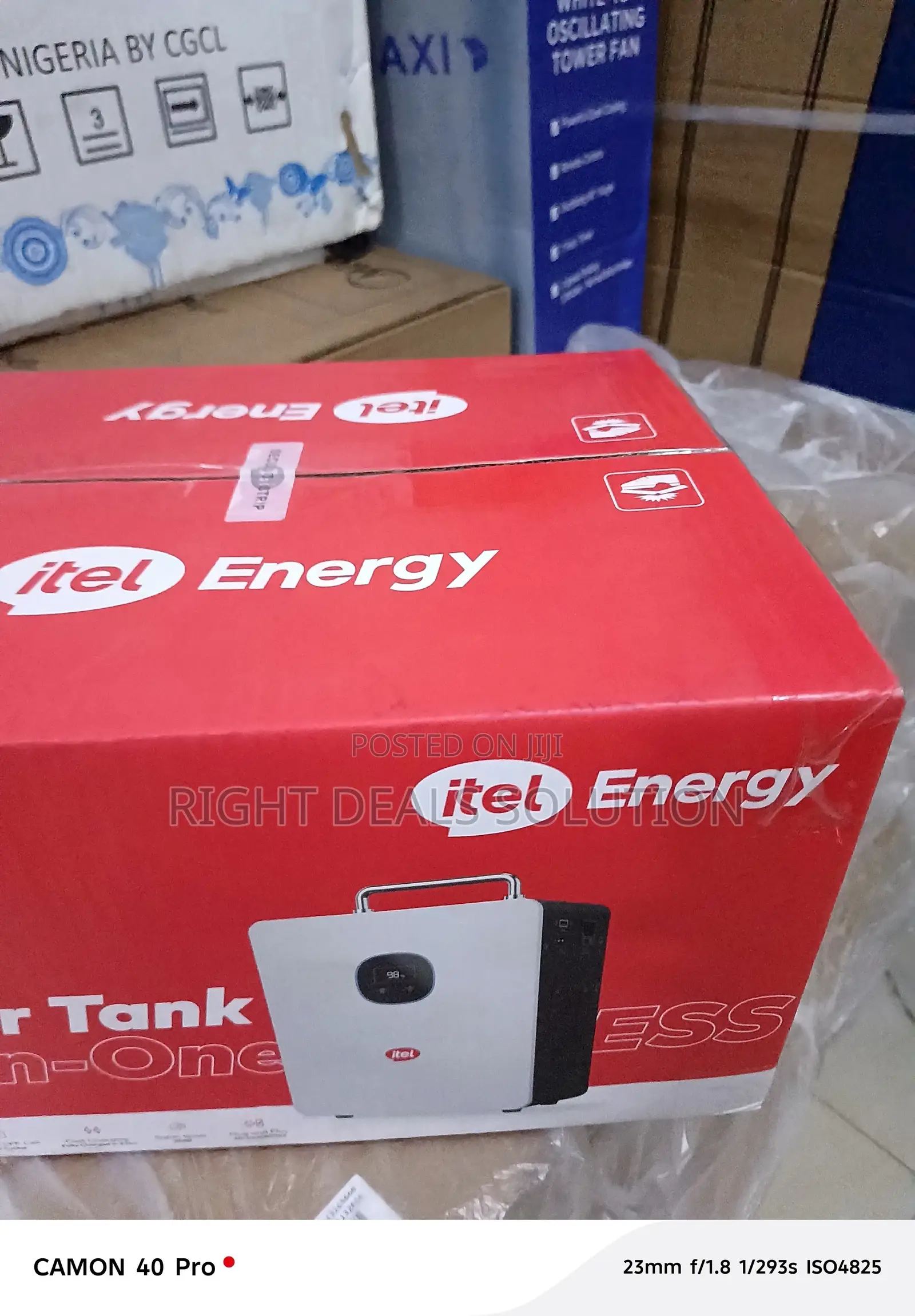 Itel Powerful Power Tank Storafe With Fast Charging