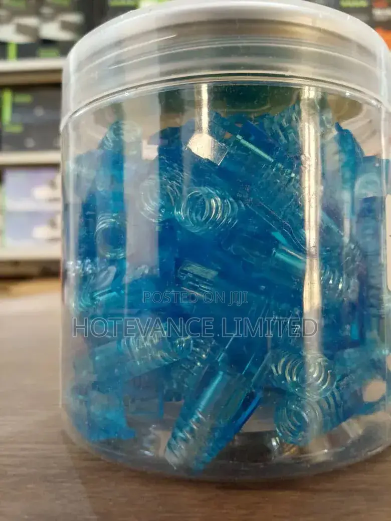 Cat6 Rj45 Ez Pass-Through Modular Plug (100 Pieces) – High-Quality
