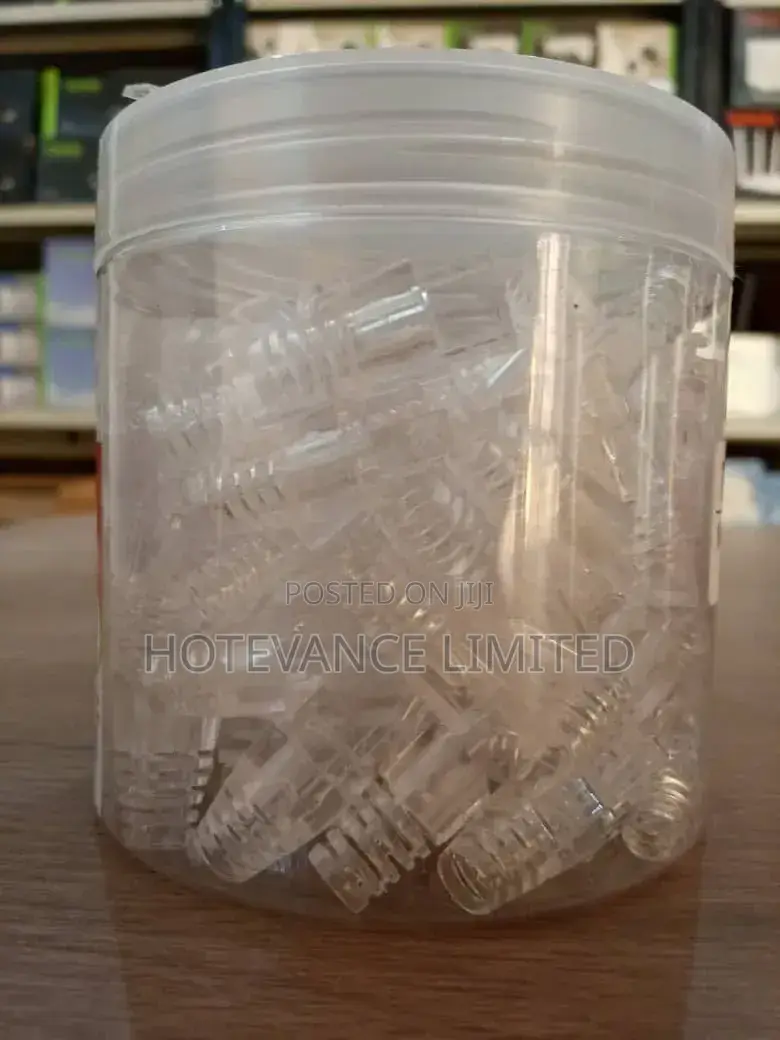 Cat6 Rj45 Ez Pass-Through Modular Plug (100 Pieces) – High-Quality