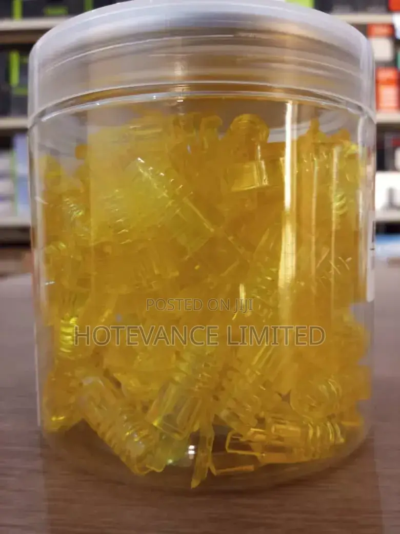 Cat6 Rj45 Ez Pass-Through Modular Plug (100 Pieces) – High-Quality