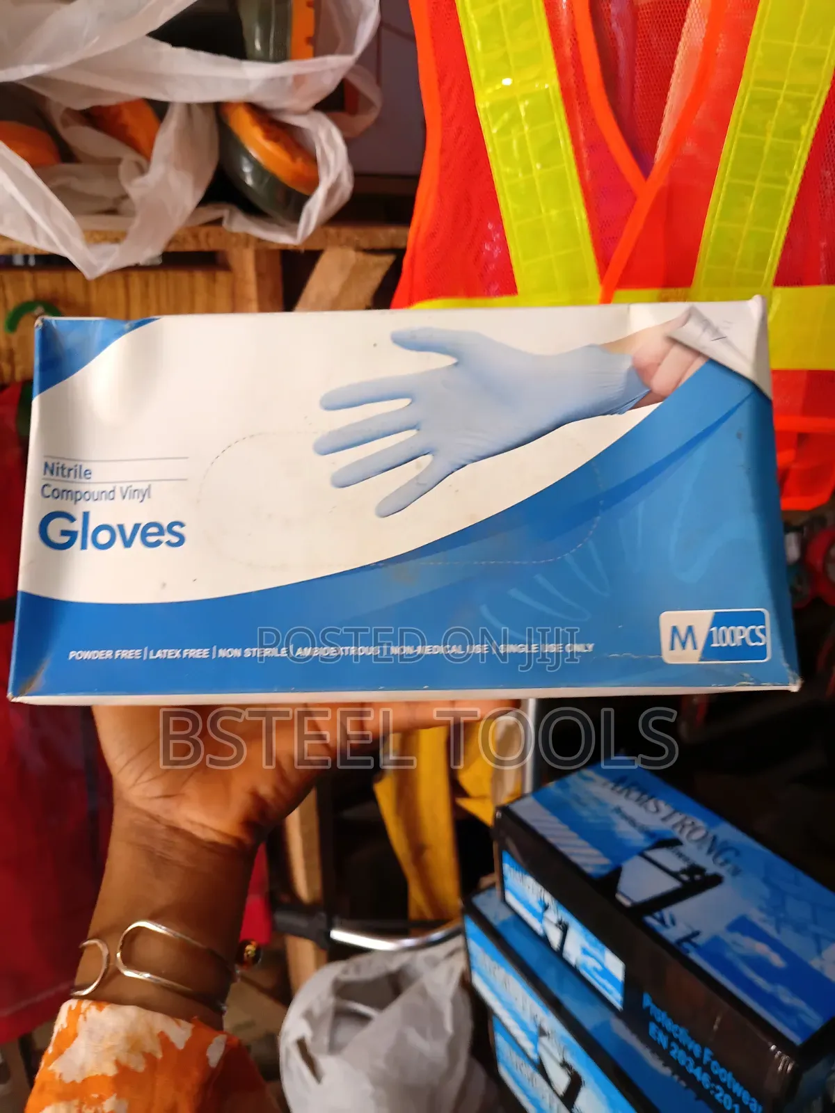100pcs Disposable Gloves – Protective Hand Gloves