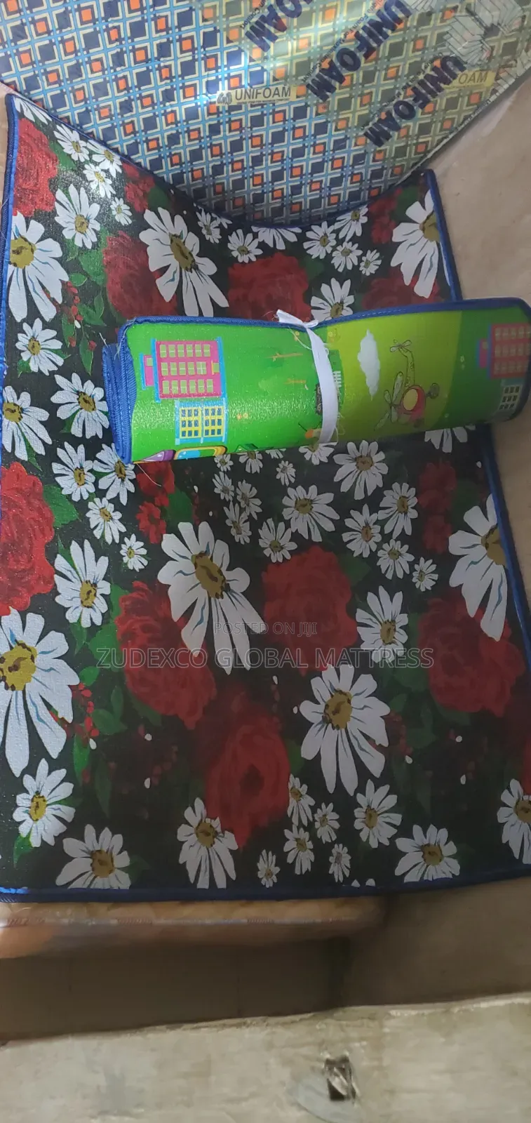 Sleeping Mat, Thick Foam Mat,Water Resistant 3by6,4by6,5by6,6x6