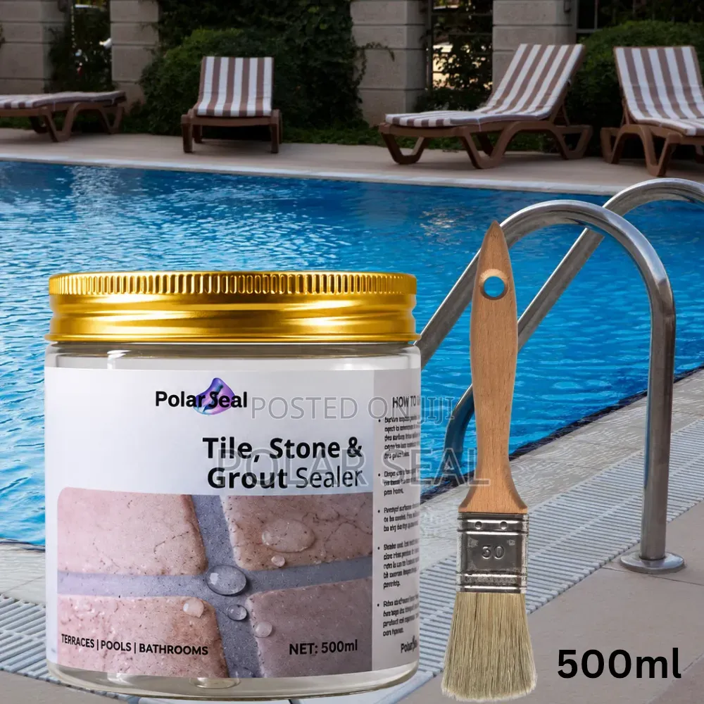 Transparent Waterproof for Tile Grouts- Bathrooms, Balkonies, Terrace,