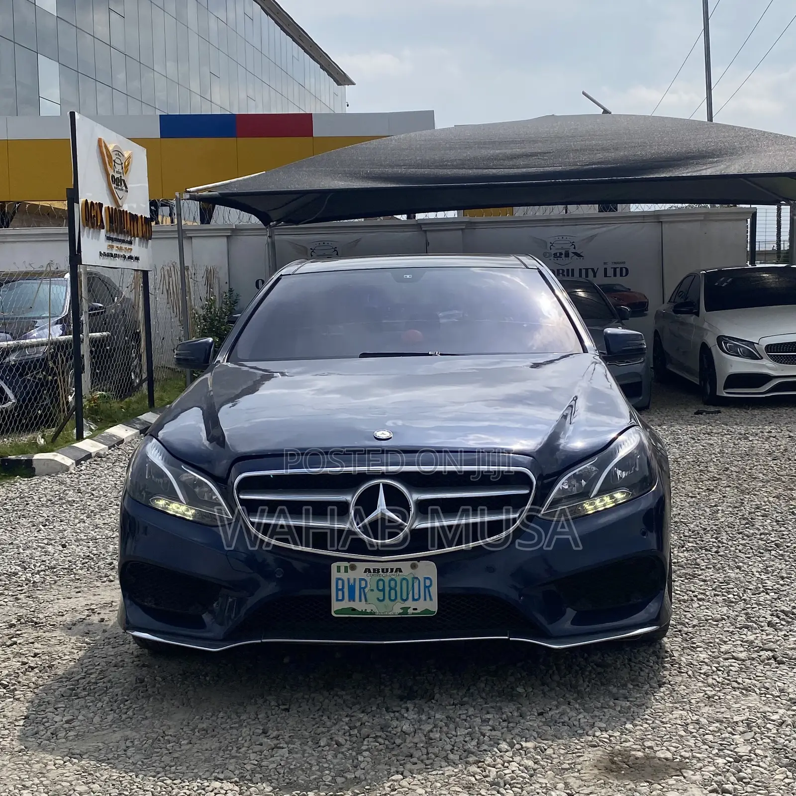 Mercedes-Benz E350 2014 Blue