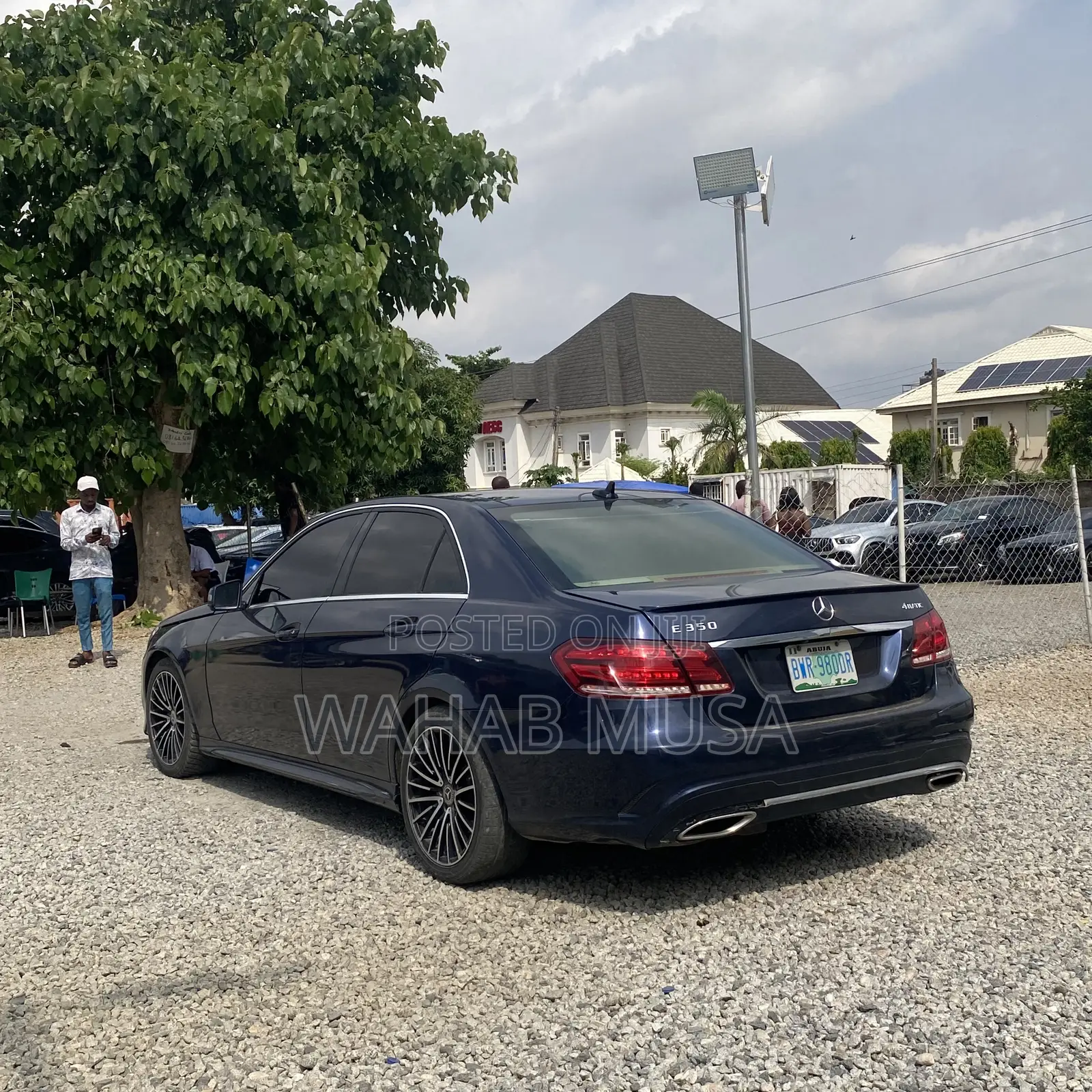 Mercedes-Benz E350 2014 Blue