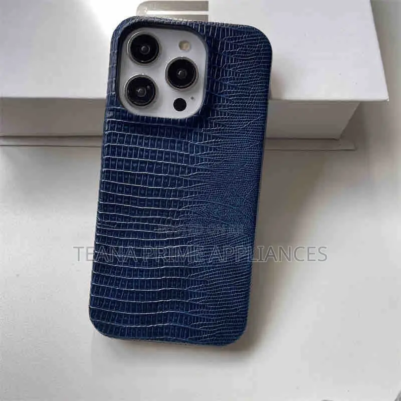 Lizard Pattern Leather Case Suitable for Apple ,iPhone 15 ,14 Retro,