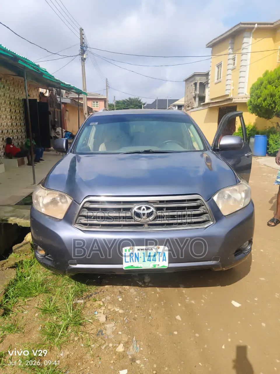 Toyota Highlander 2009 Gray