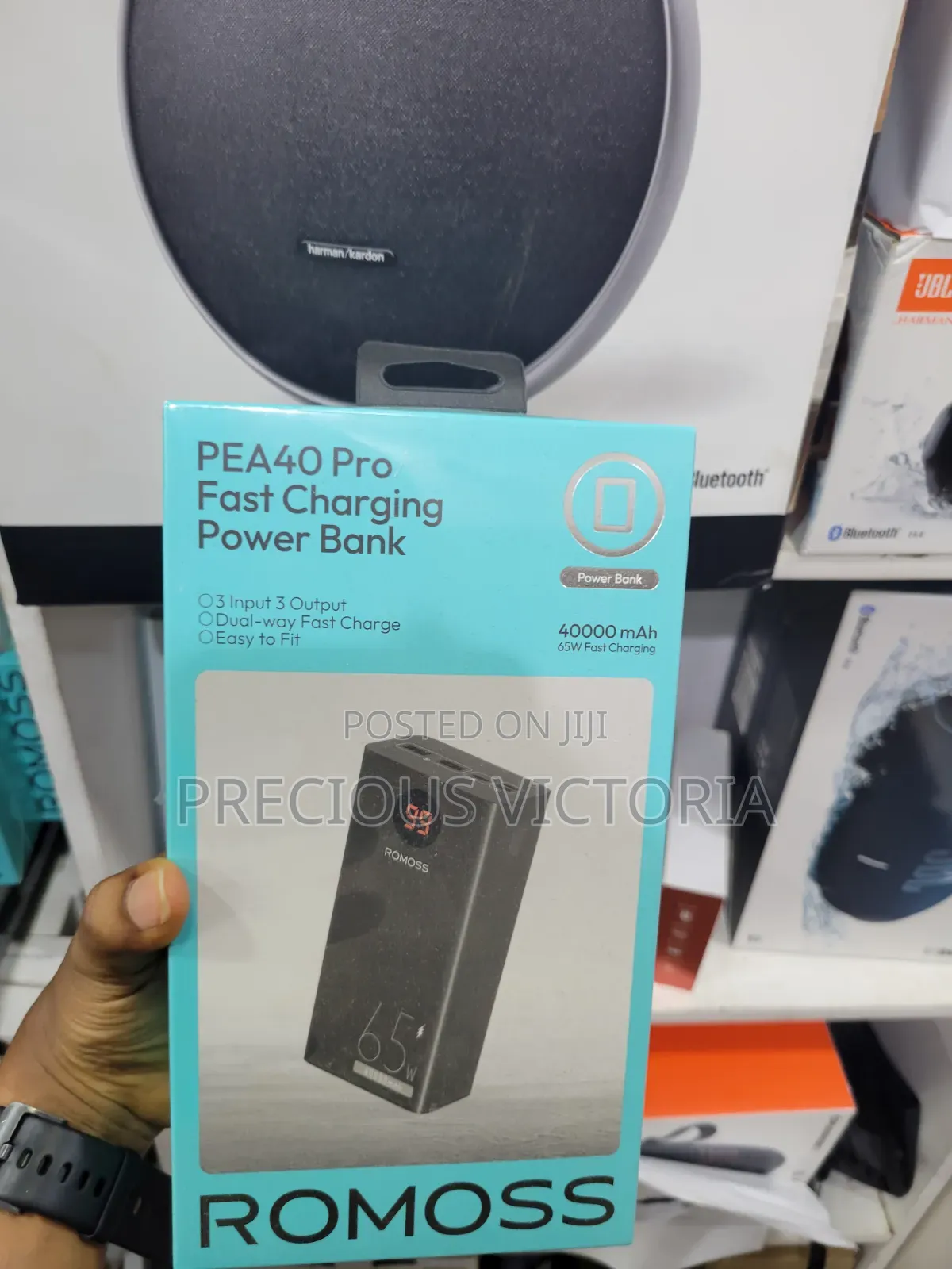 Romoss 40000mah 65watts Fast Charging, Power Bank