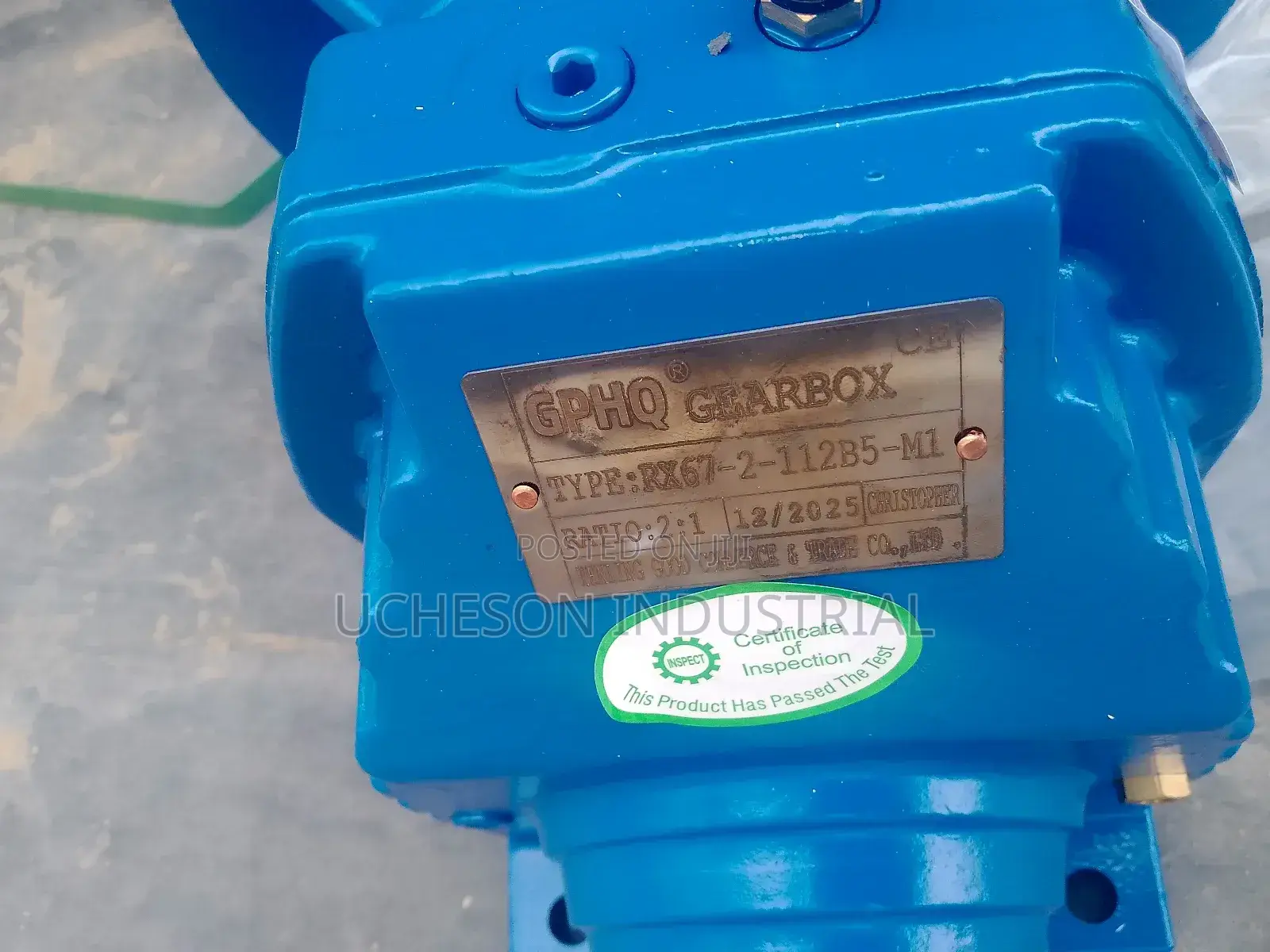 Gear Motor Rx 67-2-112b5 Ratio 2 -1