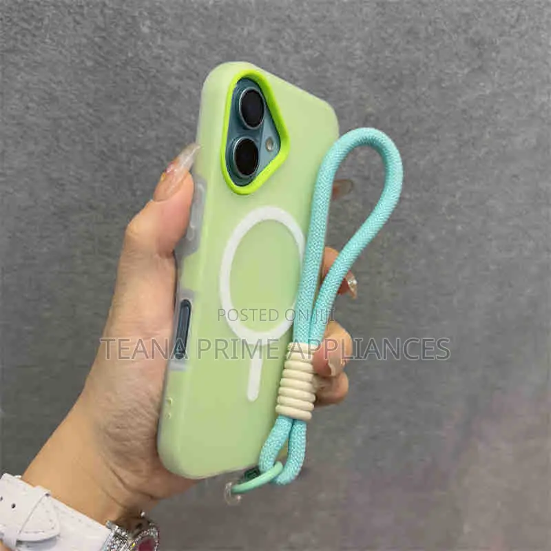 Jelly Skin Feel Two-in-One Case iPhone17 Frosted Magnetic Suction