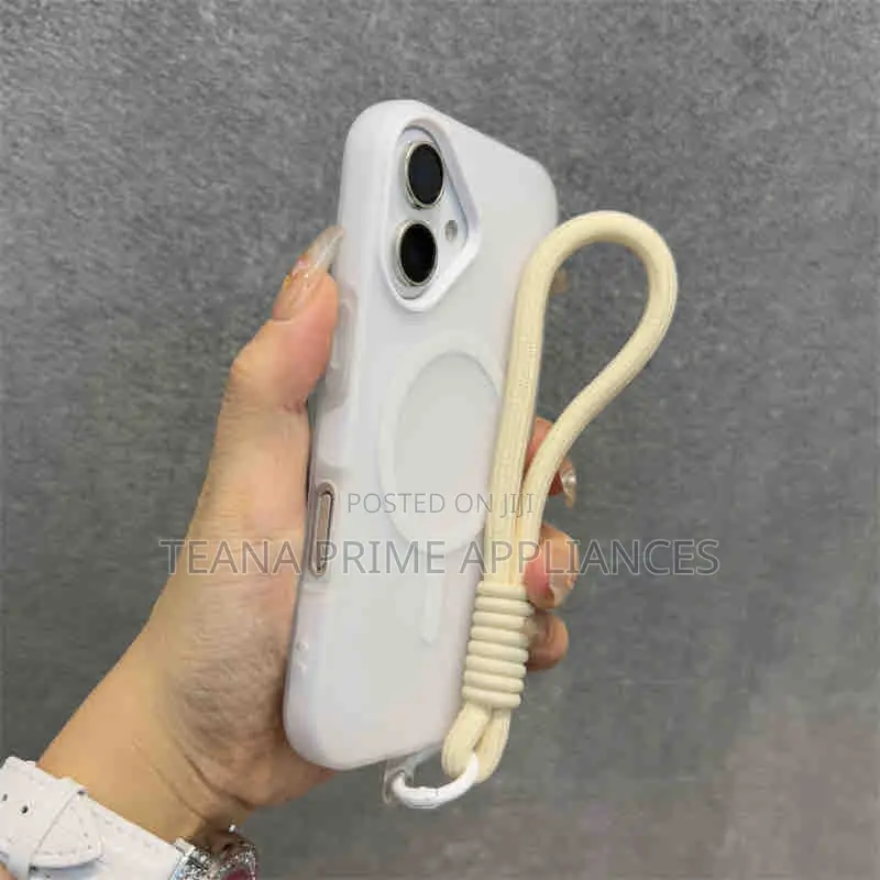 Jelly Skin Feel Two-in-One Case iPhone17 Frosted Magnetic Suction