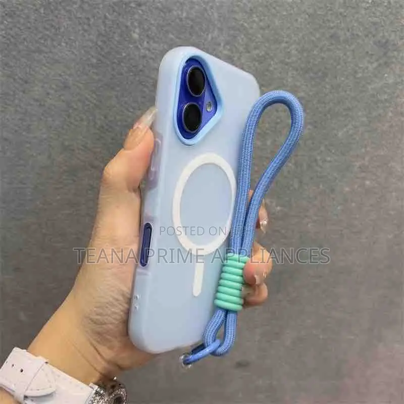 Jelly Skin Feel Two-in-One Case iPhone17 Frosted Magnetic Suction