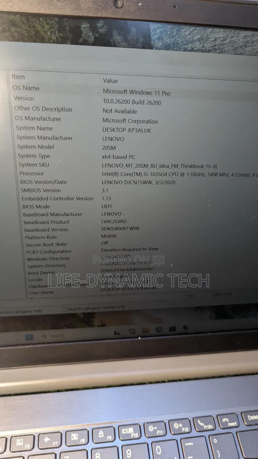 Laptop Lenovo ThinkBook 15 16GB Intel Core i5 SSD 512GB